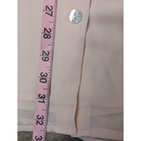 WILFRED ARITZIA Freya Dress Size 2 Rose Quartz Pink Button Front Mini NWT - Picture 7 of 8